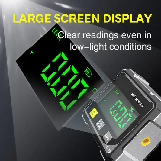 WORKTOP – 4-side digital angle gauge with laser