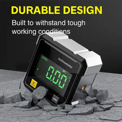 WORKTOP – 4-side digital angle gauge with laser