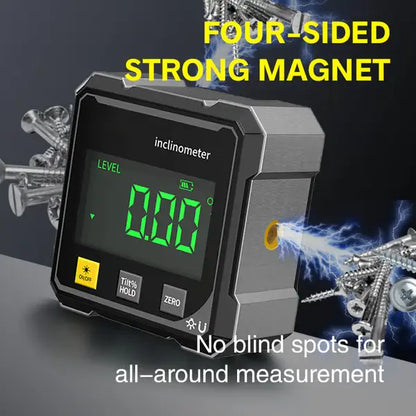 WORKTOP – 4-side digital angle gauge with laser
